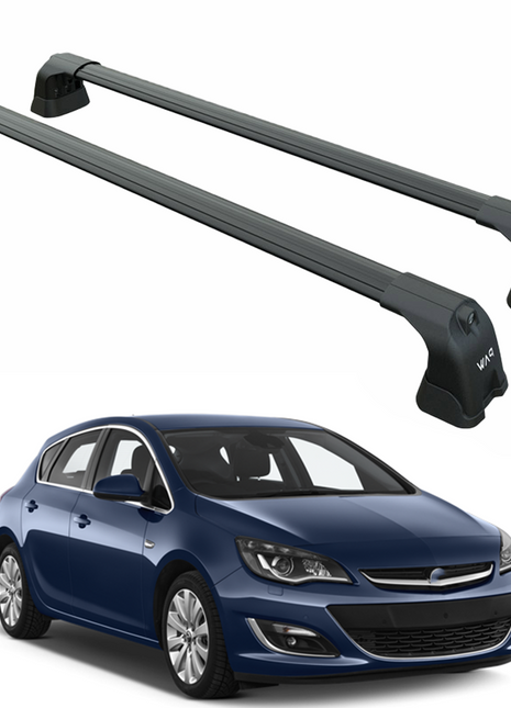 Opel Astra J 2010-2015 Portbagaj Taşıyıcı Ara Atkı Aparatı Paw Pro 3 Siyah