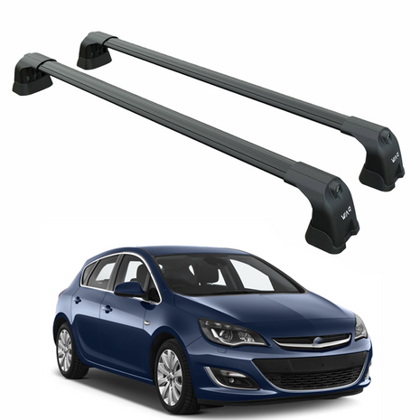 Opel Astra J 2010-2015 Portbagaj Taşıyıcı Ara Atkı Aparatı Paw Pro 3 Siyah