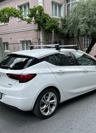 Opel Astra K 2015-2021 Oluksuz Üst Tavan Portbagaj Taşıyıcı Ara Atkısı Toros Serisi Pro 4 Gri
