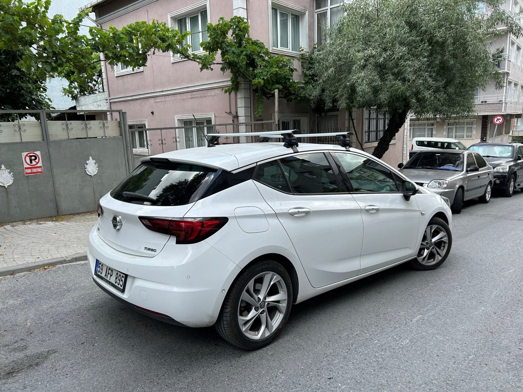 Opel Astra K 2015-2021 Oluksuz Üst Tavan Portbagaj Taşıyıcı Ara Atkısı Toros Serisi Pro 4 Gri