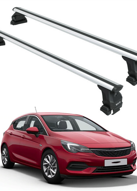 Opel Astra K 2015-2021 Oluksuz Üst Tavan Portbagaj Taşıyıcı Ara Atkısı Toros Serisi Pro 4 Gri