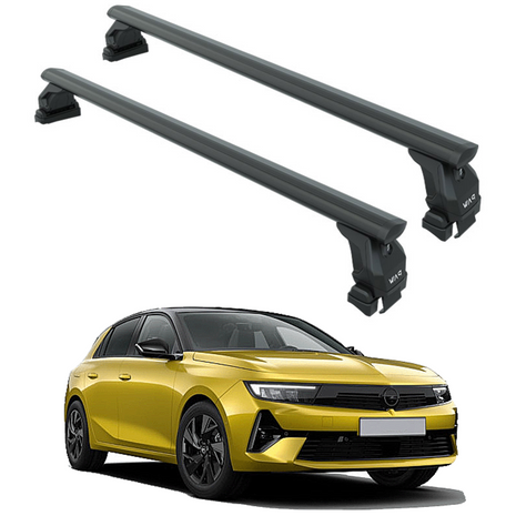 Opel Astra L 2021-2025 Oluksuz Üst Tavan Portbagaj Taşıyıcı Ara Atkısı Toros Serisi Pro 4 Siyah