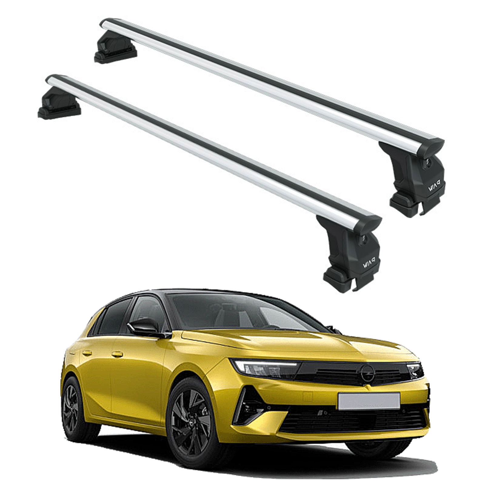 Opel Astra L 2021-2025 Oluksuz Üst Tavan Portbagaj Taşıyıcı Ara Atkısı Toros Serisi Pro 4 Gri