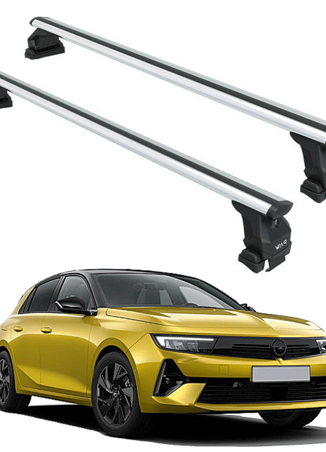 Opel Astra L 2021-2025 Oluksuz Üst Tavan Portbagaj Taşıyıcı Ara Atkısı Toros Serisi Pro 4 Gri