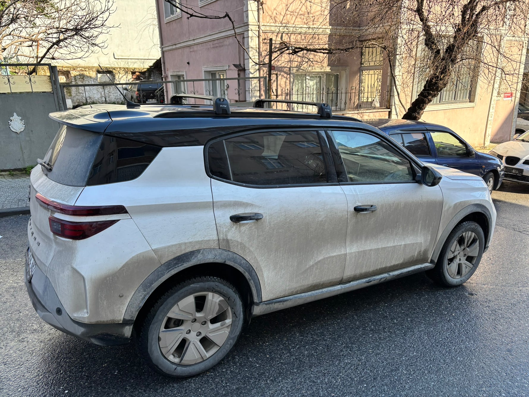 Opel Frontera 2024-2026 Portbagaj Taşıyıcı Ara Atkisi - Ara Bar Paw Pro 2 Gri