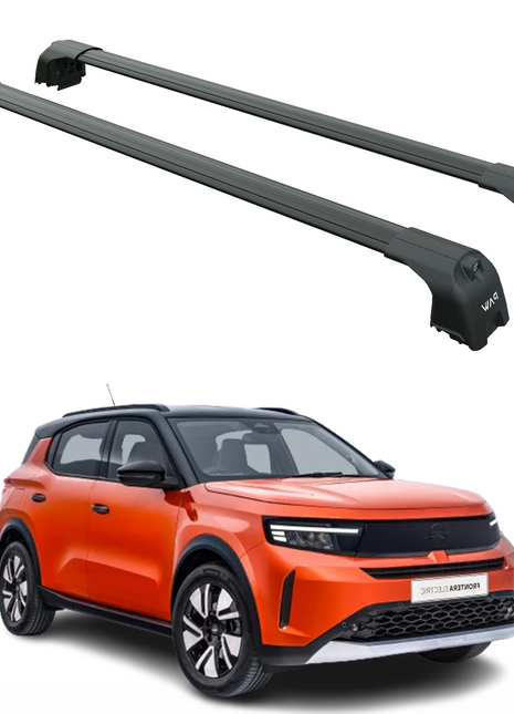 Opel Frontera 2024-2025 Portbagaj Taşıyıcı Ara Atkisi - Ara Çubuk Paw Pro 2 Siyah