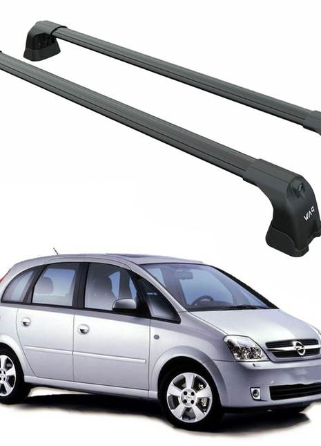 Opel Meriva A (2003-2010) Portbagaj Taşıyıcı Ara Atkı Aparatı Paw Pro 3 Siyah