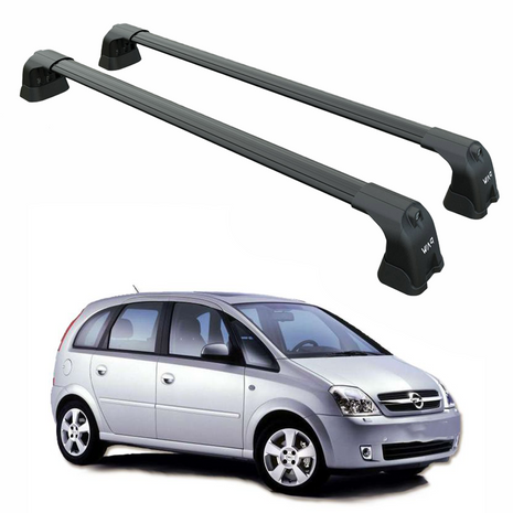 Opel Meriva A (2003-2010) Portbagaj Taşıyıcı Ara Atkı Aparatı Paw Pro 3 Siyah