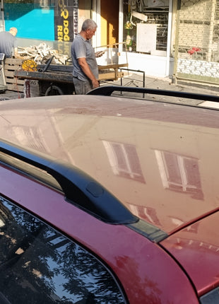 Fiat Palio Weekend 1997-2000 Araç Üstü Alüminyum Tavan Yan Rayları Plus Serisi - Gri