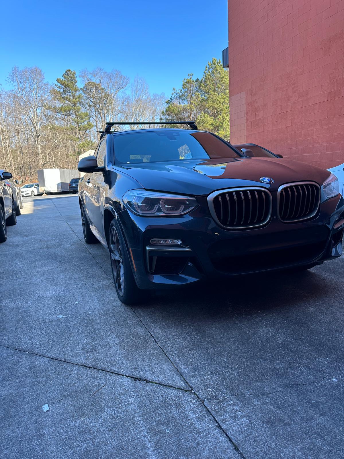 Bmw X4 2018-2021 Oluksuz Üst Tavan Portbagaj Taşıyıcı Ara Atkısı Toros Serisi Pro 4 Siyah