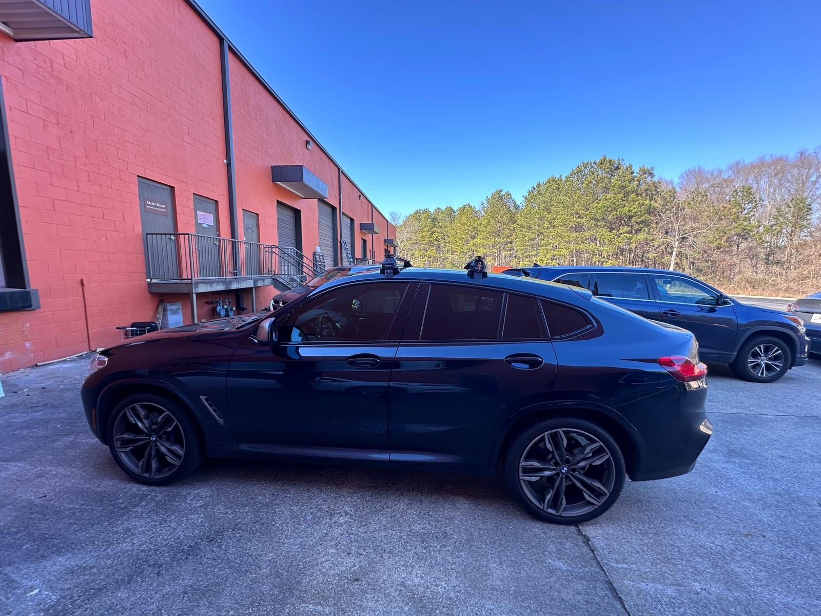 Bmw X4 2018-2021 Oluksuz Üst Tavan Portbagaj Taşıyıcı Ara Atkısı Toros Serisi Pro 4 Siyah