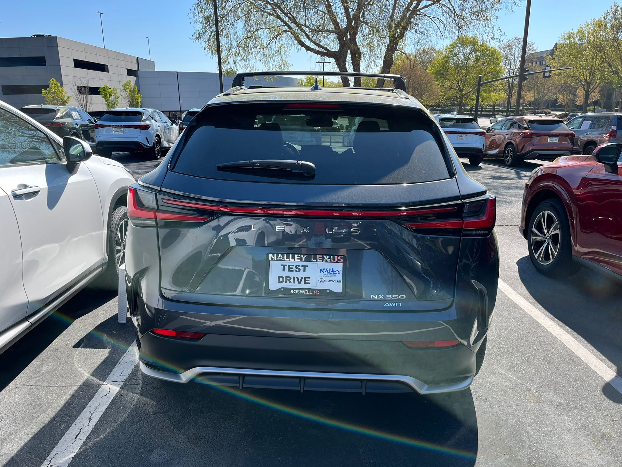 Lexus Nx-Series 2022-2025 Portbagaj Taşıyıcı Ara Atkisi - Ara Çubuk Paw Pro 2 Fix Gri
