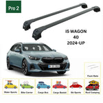 Bmw I5 Wagon 2024-2025 Portbagaj Taşıyıcı Ara Atkisi - Ara Çubuk Paw Pro 2 Siyah