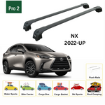 Lexus Nx-Series 2022-2025 Portbagaj Taşıyıcı Ara Atkisi - Ara Çubuk Paw Pro 2 Fix Siyah