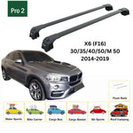 Bmw X6 (F16) 2014-2019 Portbagaj Taşıyıcı Ara Atkisi - Ara Çubuk Paw Pro 2 Siyah