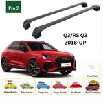 Audi Q3/Rs Q3 F3 2018-2025 Portbagaj Taşıyıcı Ara Atkisi - Ara Çubuk Paw Pro 2 Siyah