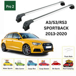 Audi A3/S3/Rs3 Sportback 2013-2020 Portbagaj Taşıyıcı Ara Atkisi - Ara Çubuk Paw Pro 2 Gri