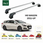 Hyundai İ40 Wagon 2011-2019 Portbagaj Taşıyıcı Ara Atkisi - Ara Çubuk Paw Pro 2 Gri