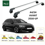 Audi A4 Avant 2016-2025 Portbagaj Taşıyıcı Ara Atkisi - Ara Çubuk Paw Pro 2 Gri