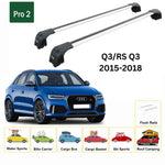 Audi Q3/Rs Q3 8U 2015-2018 Portbagaj Taşıyıcı Ara Atkisi - Ara Çubuk Paw Pro 2 Gri