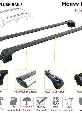 Land Rover Range Rover Sport (L494) 2013-2022 Portbagaj Taşıyıcı Ara Atkisi - Ara Çubuk Paw Pro 2 Gri