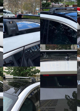 Volkswagen Touareg 2014-2019 Portbagaj Taşıyıcı Ara Atkisi - Ara Çubuk Paw Pro 2 Siyah