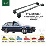 Bmw 3 Touring E30 1988-1993 Portbagaj Taşıyıcı Ara Atkı Aparatı Paw Pro 3 Siyah