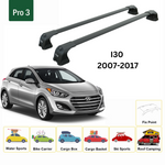 Paw Hyundai i30 (FD) 2007-2012 Ara Atkı Portbagaj Taşıyıcı - Pro 3 Siyah