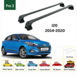 Paw Hyundai i20 (GB) 2014-2020 Ara Atkı Portbagaj Taşıyıcı - Pro 3 Siyah