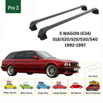 Bmw 5 Wagon (E34) 1992-1997 Portbagaj Taşıyıcı Ara Atkı Aparatı Paw Pro 3 Gri