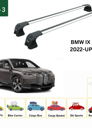 Bmw İx Portbagaj Taşıyıcı Ara Atkı Aparatı Paw Pro 3 Gri