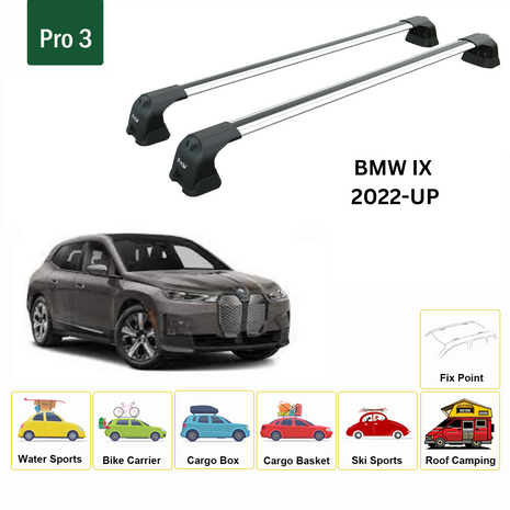 Bmw İx Portbagaj Taşıyıcı Ara Atkı Aparatı Paw Pro 3 Gri