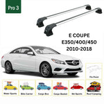 Mercedes Benz E Coupe C207 2010-2018 Portbagaj Taşıyıcı Ara Atkı Aparatı Paw Pro 3 Gri