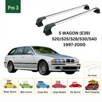 Bmw 5 Wagon (E39) 1997-2000 Portbagaj Taşıyıcı Ara Atkı Aparatı Paw Pro 3 Gri