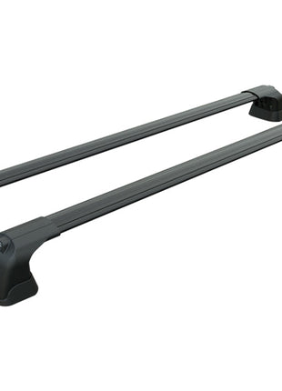 Renault Clio 2005-2012 Roof Rack System, Aluminium Cross Bar, Metal Bracket, Fix Point, Siyah