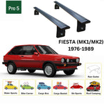Ford Fiesta (Mk1/Mk2) 1976-1989 Yagmur Oluklu Üst Tavan Taşıyıcı Ara Atkısı Paw Siyah
