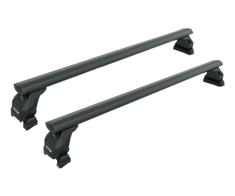 H1 Ladder Roof Rack 2018- On Sprinter Low Roof (144 WB) Roof Rack Siyah