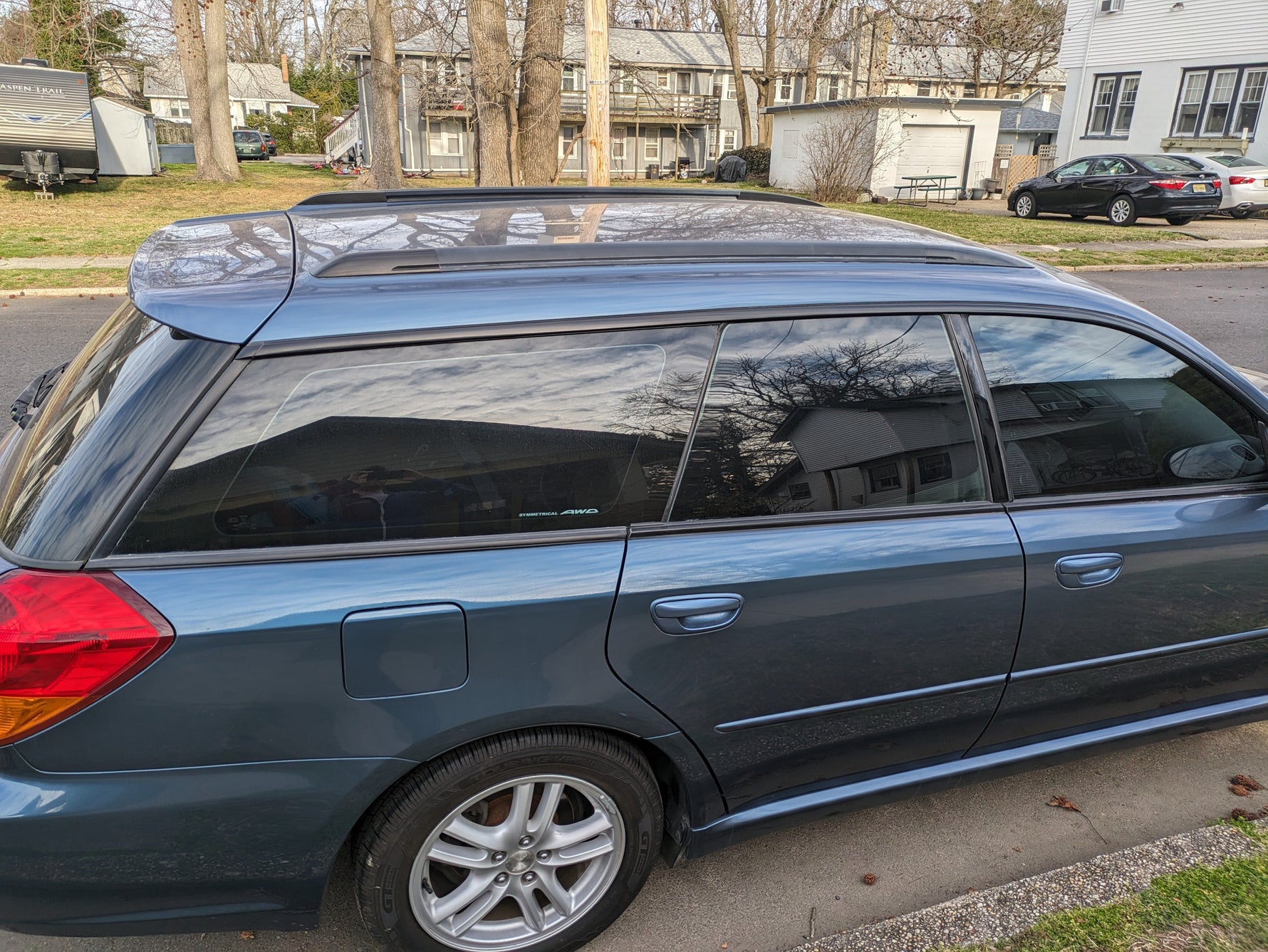 Subaru Legacy Estate 2003-2009 Type 2 Portbagaj Taşıyıcı Ara Atkisi - Ara Çubuk Paw Pro 2 Siyah