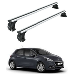 Peugeot 208 (2012-2019) Portbagaj Taşıyıcı Ara Atkısı Toros Pro 4, Gri