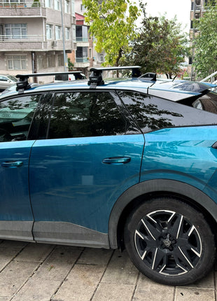 Peugeot 3008 2024- Up Oluksuz Üst Tavan Portbagaj Taşıyıcı Ara Atkısı Toros Serisi Pro 4 Gri