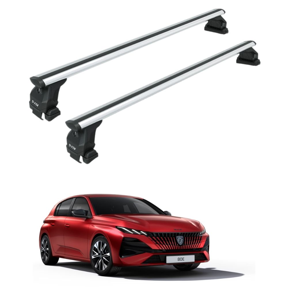 Peugeot 308 2021-2026 Tavan Portbagaj Taşıyıcı Ara Atkısı Toros Pro 4 Gri