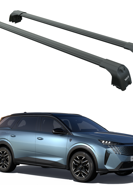 Peugeot 5008 2024- Up Portbagaj Taşıyıcı Ara Atkisi - Ara Çubuk Paw Pro 2 Siyah