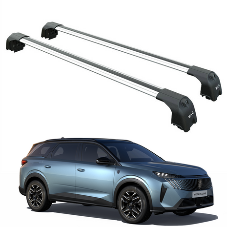 Peugeot 5008 2024- Up Portbagaj Taşıyıcı Ara Atkisi - Ara Çubuk Paw Pro 2 Gri