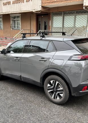 Opel Frontera 2024-2025 Oluksuz Üst Tavan Portbagaj Taşıyıcı Ara Atkısı Toros Serisi Pro 4 Gri
