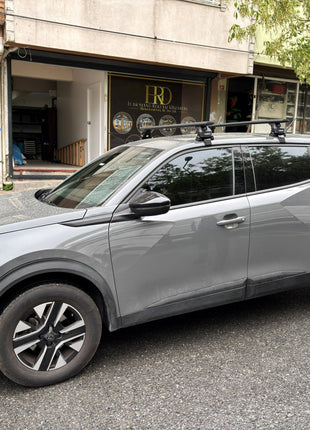 Opel Frontera 2024- Up Oluksuz Üst Tavan Portbagaj Taşıyıcı Ara Atkısı Toros Serisi Pro 4 Siyah