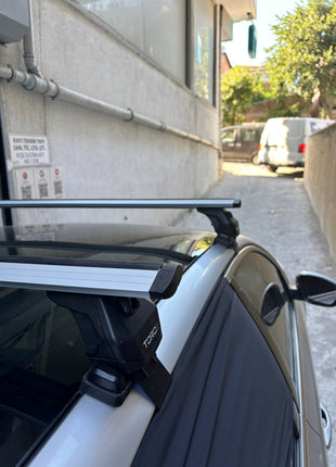 Citroen C4 2011-2018 Oluksuz Üst Tavan Portbagaj Taşıyıcı Ara Atkısı Toros Serisi Pro 4 Gri