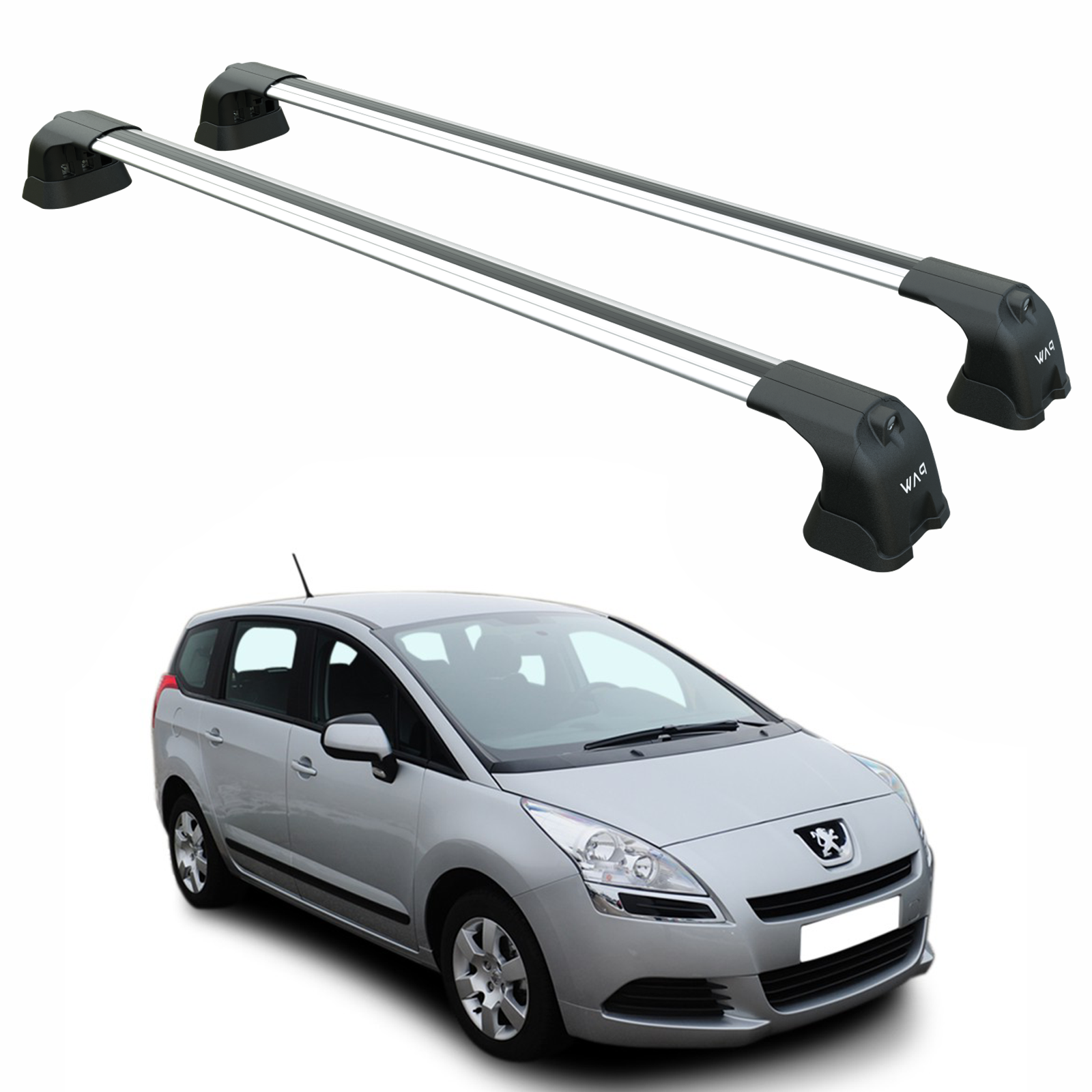 Peugeot 5008 2010-2017 Portbagaj Taşıyıcı Ara Atkı Aparatı Paw Pro 3 Gri