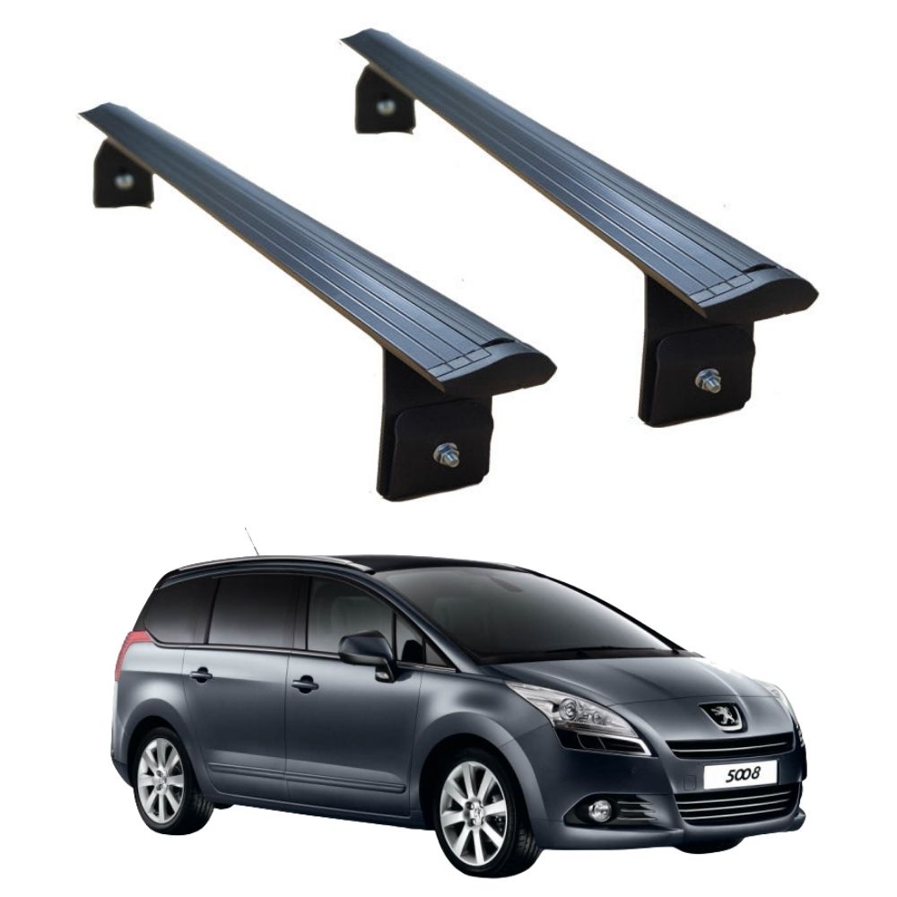 Peugeot 5008 (2010-2017) Cross Bars Roof Rack System - Paw Pro 2 Grey