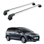 Peugeot 5008 (2010-2017) Cross Bars Roof Rack System - Paw Pro 2 Grey