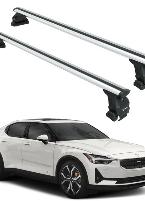 Polestar Polestar 2 Oluksuz Üst Tavan Portbagaj Taşıyıcı Ara Atkısı Toros Serisi Pro 4 Gri